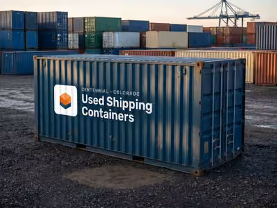 20ft High Cube — Wind & Water Tight used shipping container
