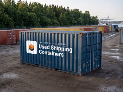 20ft Standard used shipping container