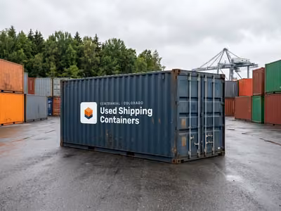 20ft Standard — Wind & Water Tight used shipping container