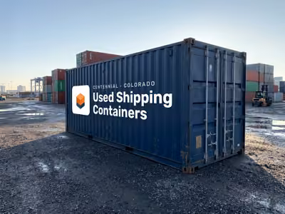 40ft Standard used shipping container