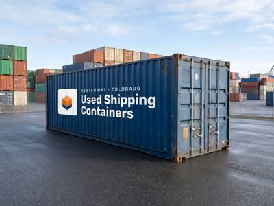 40ft Standard — Wind & Water Tight used shipping container